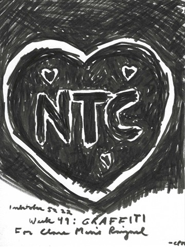 Inktober Week 49: Graffiti