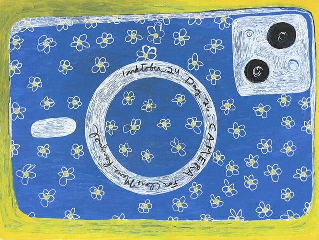 Inktober, Day 26: Camera