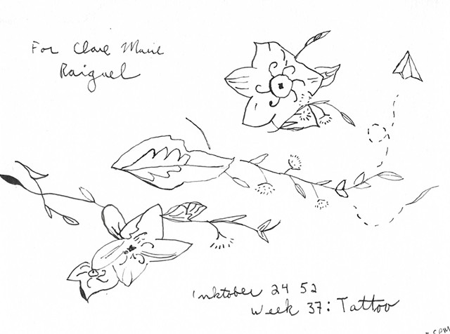 Inktober Week 37: Tattoo