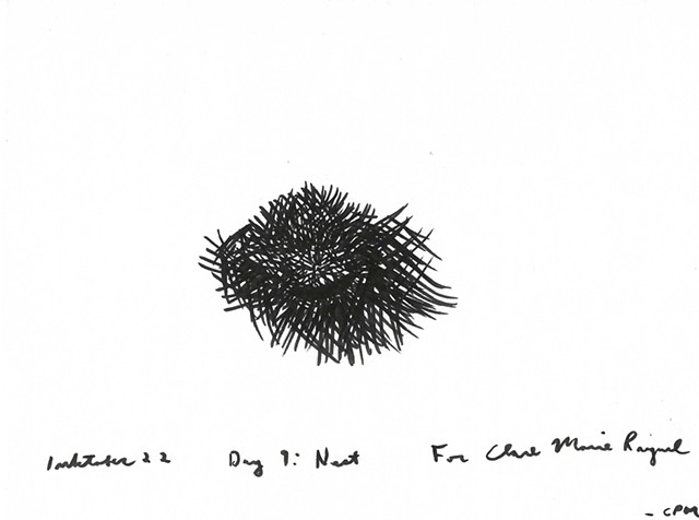 Inktober Day 9: Nest