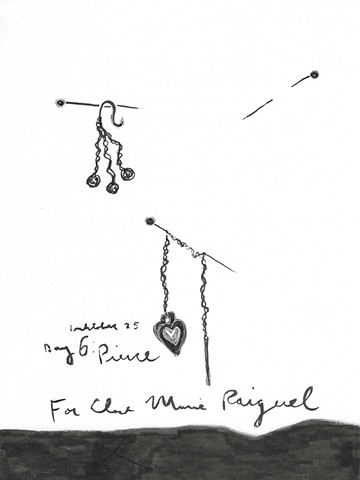 Inktober Day 6: Pierce