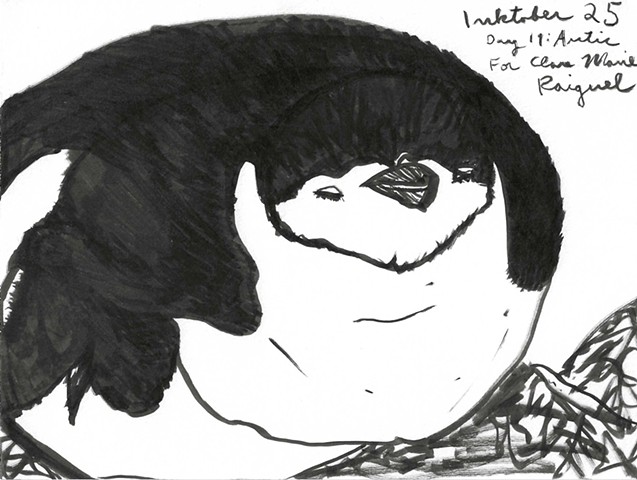 Inktober Day 19: (Ant)Arctic