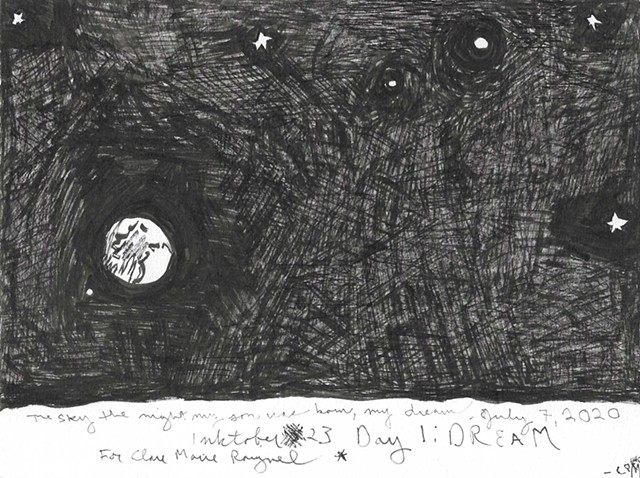 Inktober Day 1: Dream