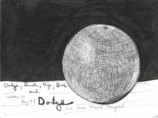 Inktober Day 4: Dodge