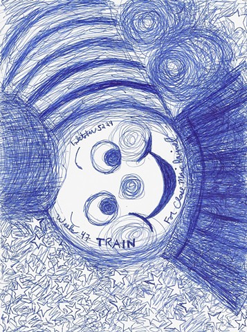 Inktober, Week 47: Train