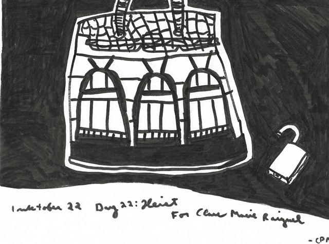 Inktober Day 22: Heist 