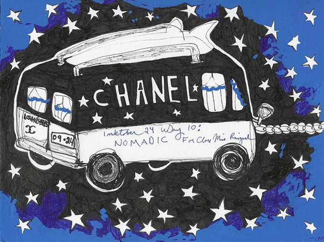Inktober, Day 10: Nomadic