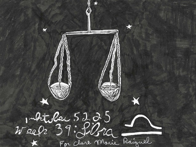 Inktober Week 39: Libra