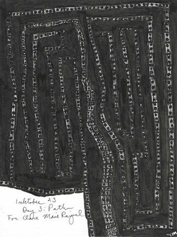 Inktober Day 3: Path