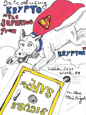 Inktober Week 29:  Super