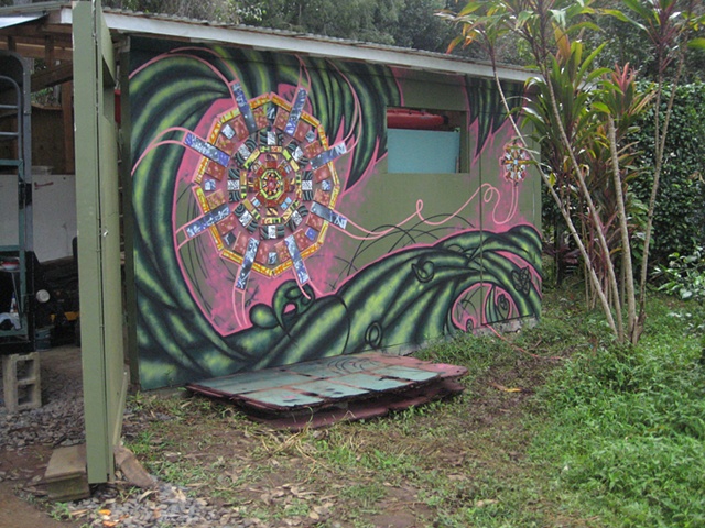 Art Farm Mandala Mural