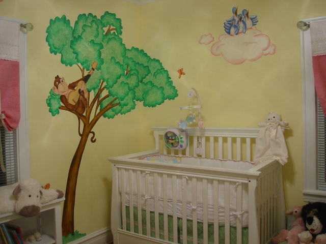 Nursery Mural- wall 1