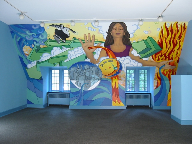 Youth Group Room Mural