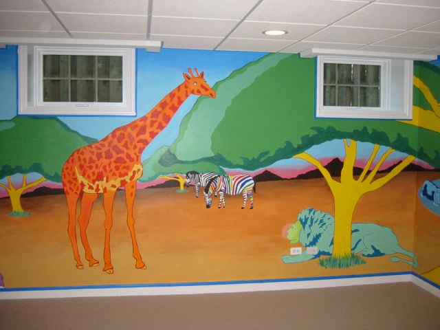 Jungle Mural- detail