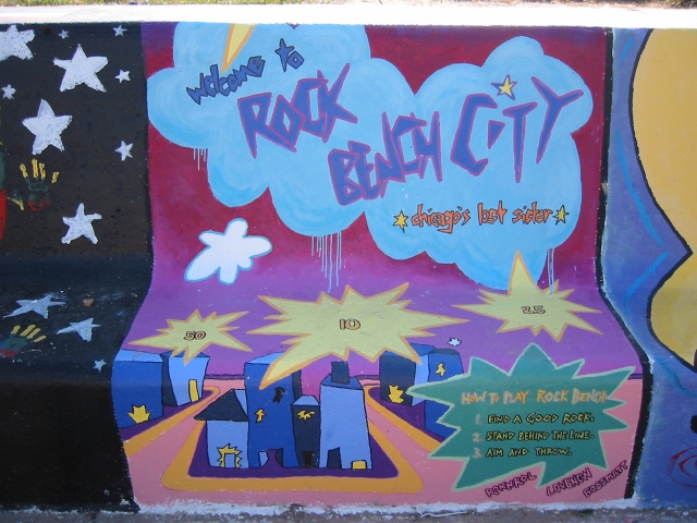Rock Bench City- front side
