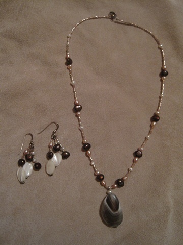 Original Necklace and Earring set