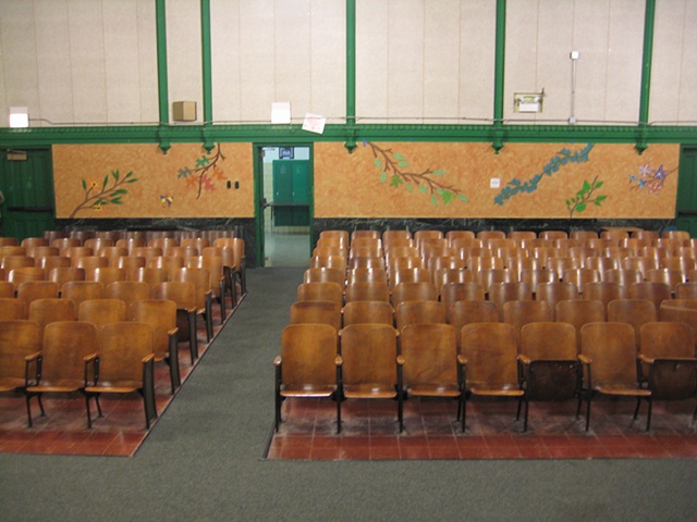 Auditorium Makeover- finished, far view
