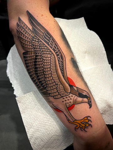 osprey tattoo by dave wah