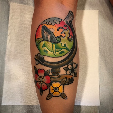 whale in a bottle tattoo by dave wah at stay humble tattoo company in baltimore maryland the best tattoo shop and artist in baltimore maryland