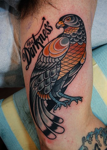 hawk tattoo by dave wah at stay humble tattoo company in baltimore maryland