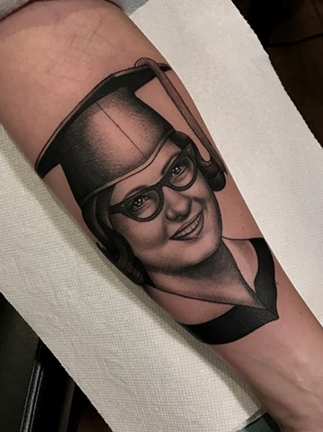 portrait tattoo by dave wah at stay humble tattoo company in baltimore maryland the best tattoo shop and artist in baltimore maryland