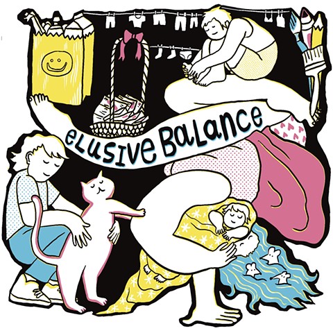 Allison's work included upcoming exhibition, 'Elusive Balance', at Octagon Center for the Arts