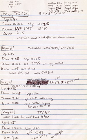 May from the series Nap Math (2019-2020)