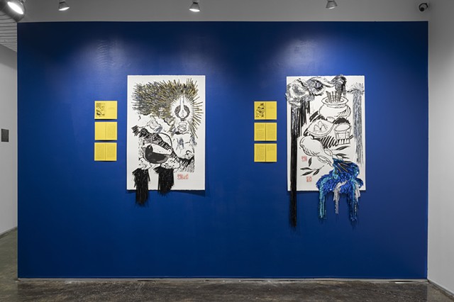 "Chapter 1" & "Chapter 2" installation view
