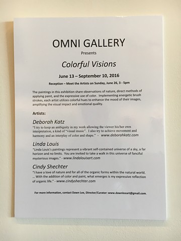 The Omni Gallery Curated Show June 2016