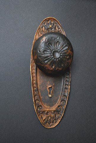letters from a domicile (door knobs and plates)