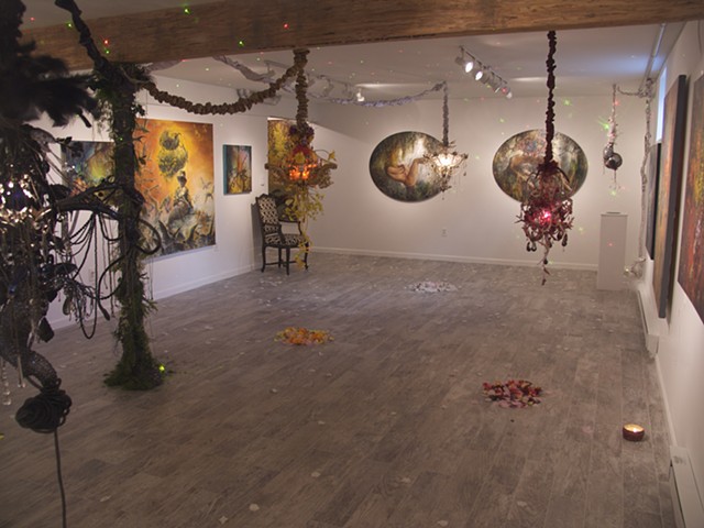 Alchemical Perception: Voices,Vimanas,Vibrations installation view 6