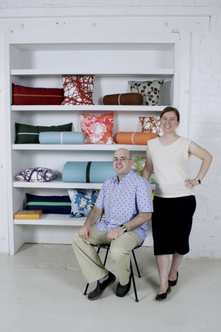 Alicia and Robert owners of Unison Home, TimeOut Chicago magazine