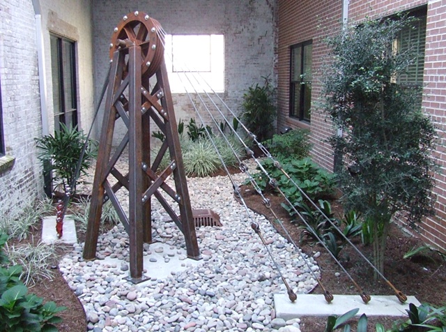 Courtyard #2  "Sail"  #0609022M  Constance Lofts Apartments New Orleans, Louisiana