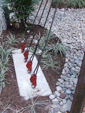 Courtyard #2  "Sail"  #0609022M  Constance Lofts Apartments New Orleans, Louisiana