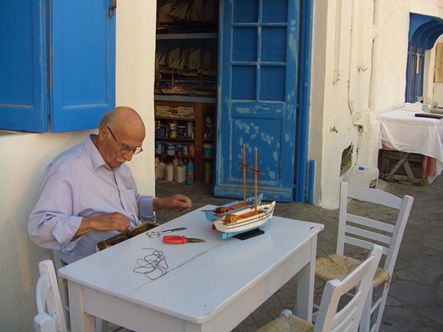 Toiling Old Man
Mykonos, Greece