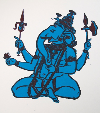 Blue Ganesh