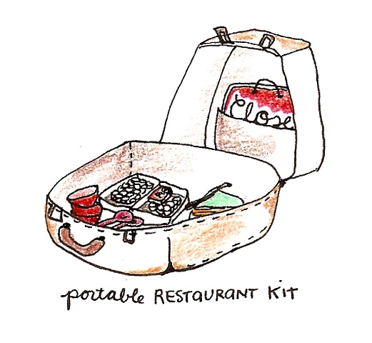 portable restaurant kit
