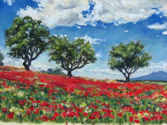 "Poppies in Provence"