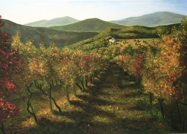 "Tuscan Vineyard"