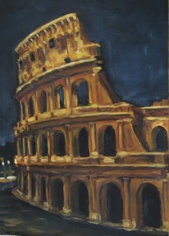 "Colosseum at Night"