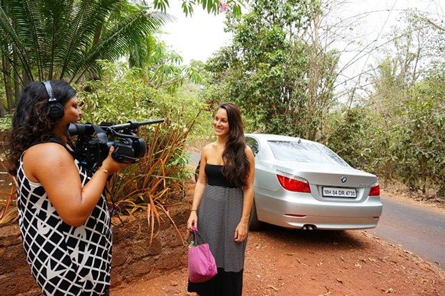 Shooting in Goa, India