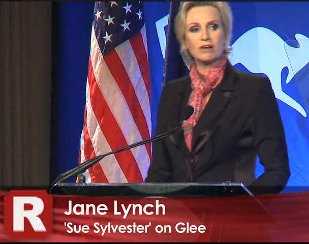 Actor Jane Lynch at USA-Australia Business Forum