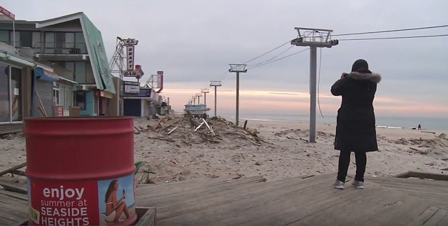 The Jersey Shore After Hurricane Sandy