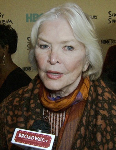 Ellen Burstyn Interview Broadway TV Sondheim