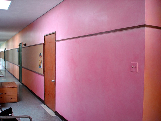 Hallway, East Bay Waldorf School, El Sobrante, California
