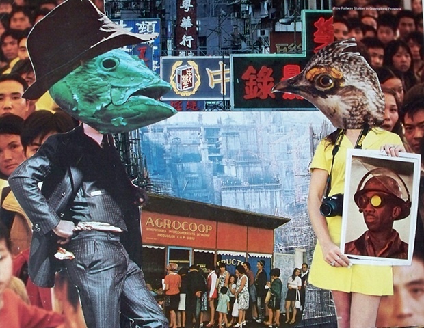 Fish And Bird In The Orient