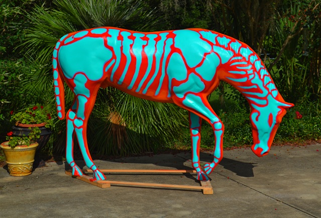 Horsefever 2011, Mistaken Identity, by Fairfield artist Gary Borse, Ocala Florida
