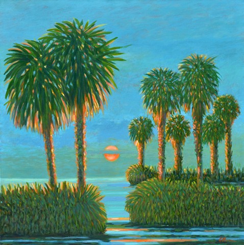 Inward Reflection by Florida Artist Gary Borse is available at Plum Contemporary Art Gallery, St Augustine, FL