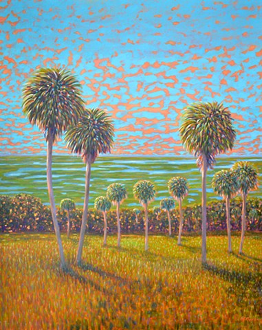 Forever Yours painted by Florida Artist Gary Borse at Plum Contemporary Art Gallery St Augustine FL