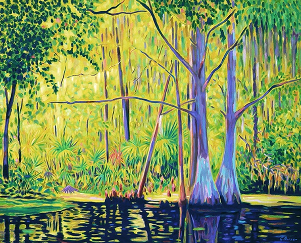 Sunbeam painted by Florida Artist Gary Borse